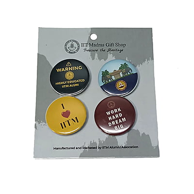 IITM Badges Pack of 4