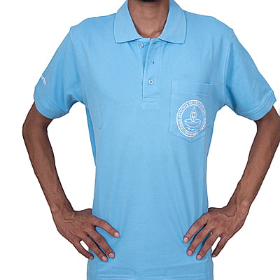 POLO T-Shirt | Sky Blue | 100% Cotton