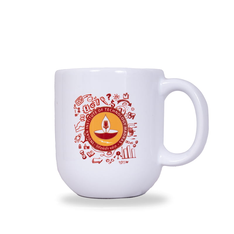 Coffee Mug - Red  IITM Logo