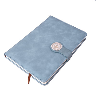 Notebook Sky Blue PU Leather