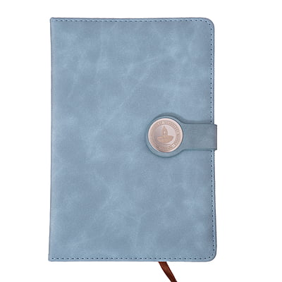 Notebook Sky Blue PU Leather