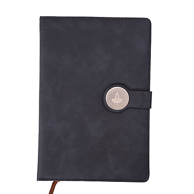 Notebook Black PU Leather