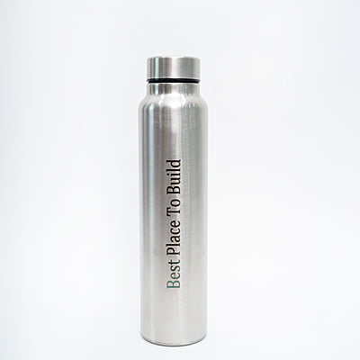 Steel Water Bottle | Engraving IITM Logo | 1000ml