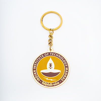 Key Chain Brass with IITM Logo