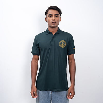 Polo T-Shirt | Bottle Green | RPET | Unisex