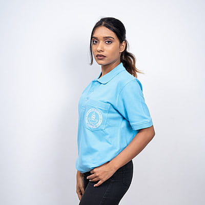 POLO T-Shirt | Sky Blue | 100% Cotton