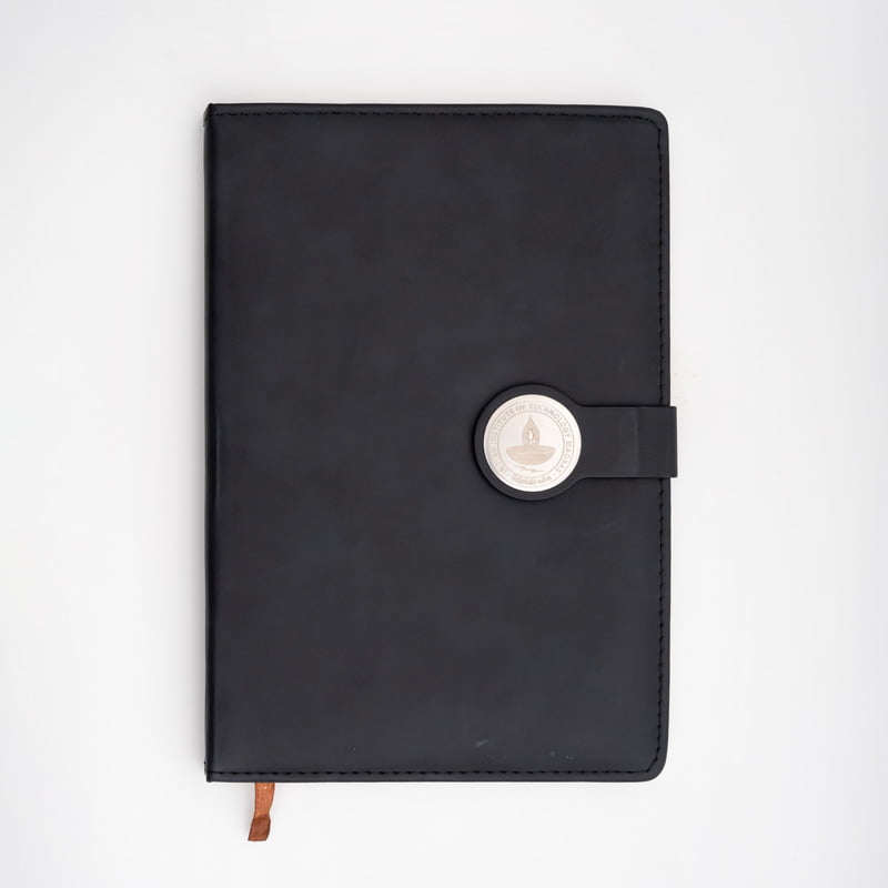 Notebook Black PU Leather