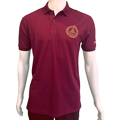 Polo T-Shirt | Maroon | RPET | Unisex