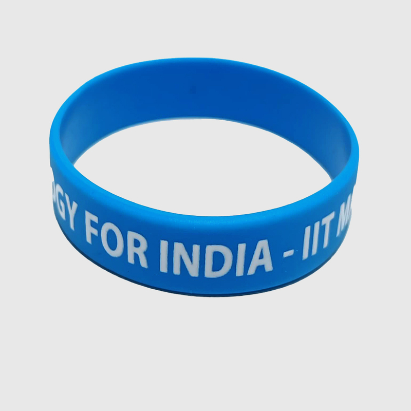 Silicone Wrist Band - Blue