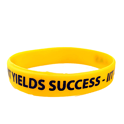 Silicone Wrist Band - Yellow