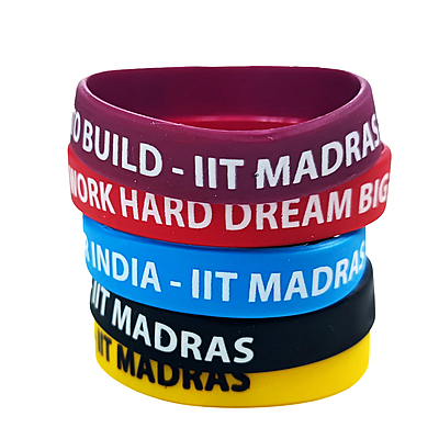 Silicone Wristband Combo – 5 Colors for Every Mood