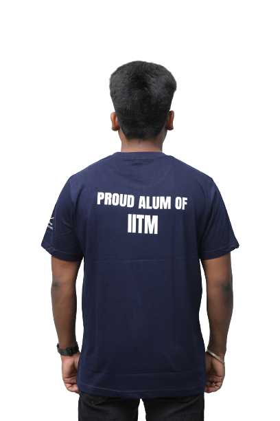 Round Neck T Shirt Navy Blue